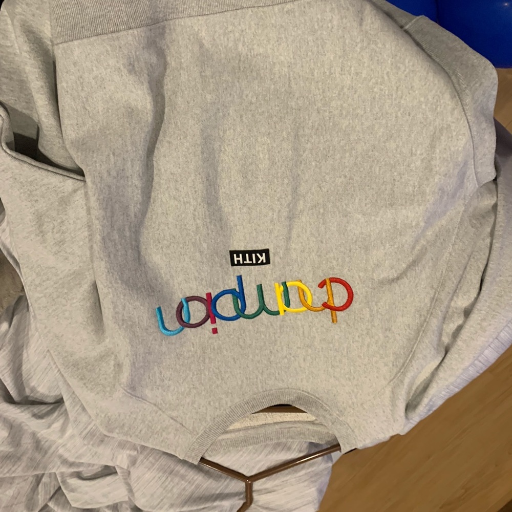 Kith x Champion collab crewneck Large